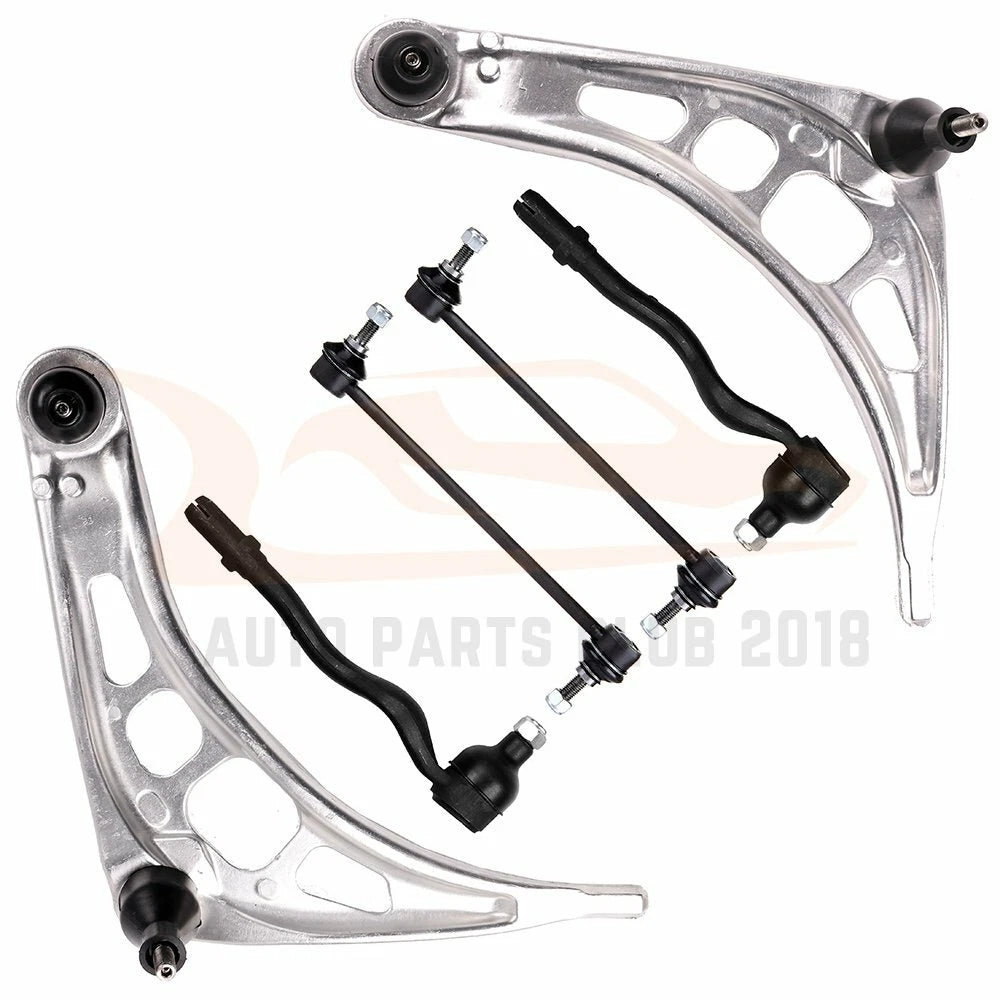 6PS Suspension Kit Lower Control Arms Sway Bar Links for BMW 330i (2001–2005)