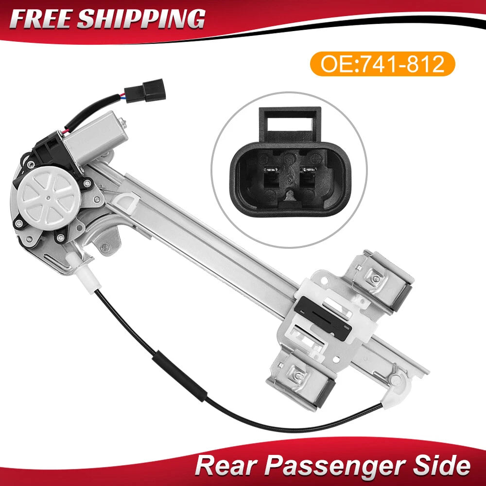 Power Window Regulator with Motor for Buick LeSabre (2000–2005)