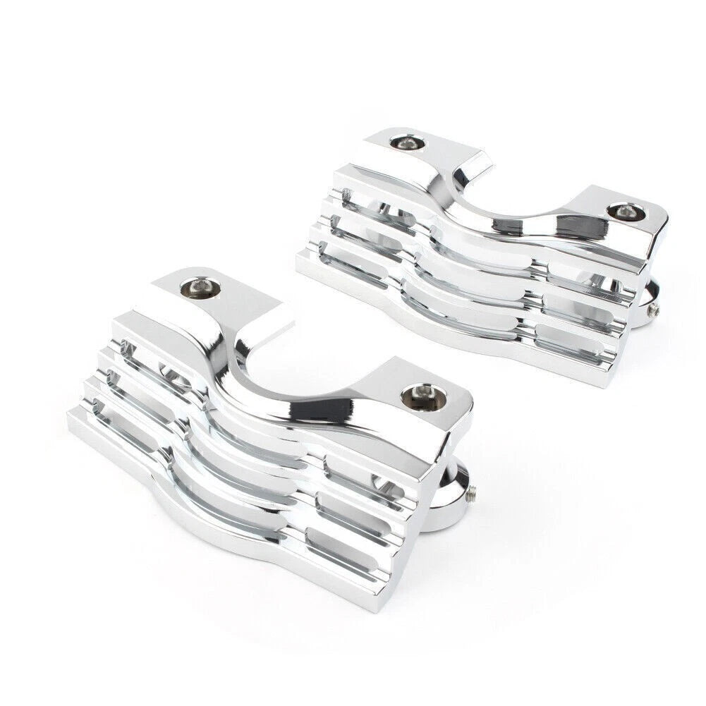 Finned Slotted Head Bolt Spark Plug Covers for Harley Touring (2014–2023)