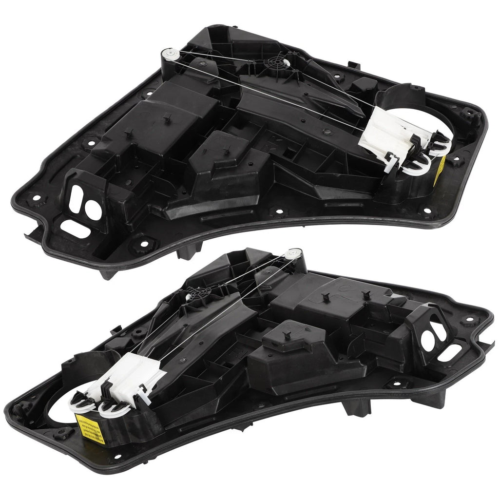 Power Window Regulator Pair for Jeep Liberty (2008–2012) Rear with Motor