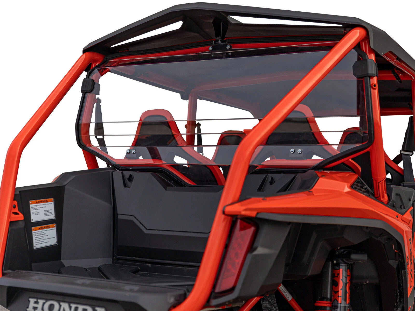 Clear Rear Windshield for Honda Talon 1000X-4 (2020–2023)