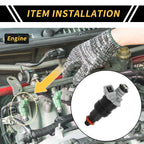 Fuel Injector for Dodge Ram 1500 1996-1999 1 x Hole Black Injector