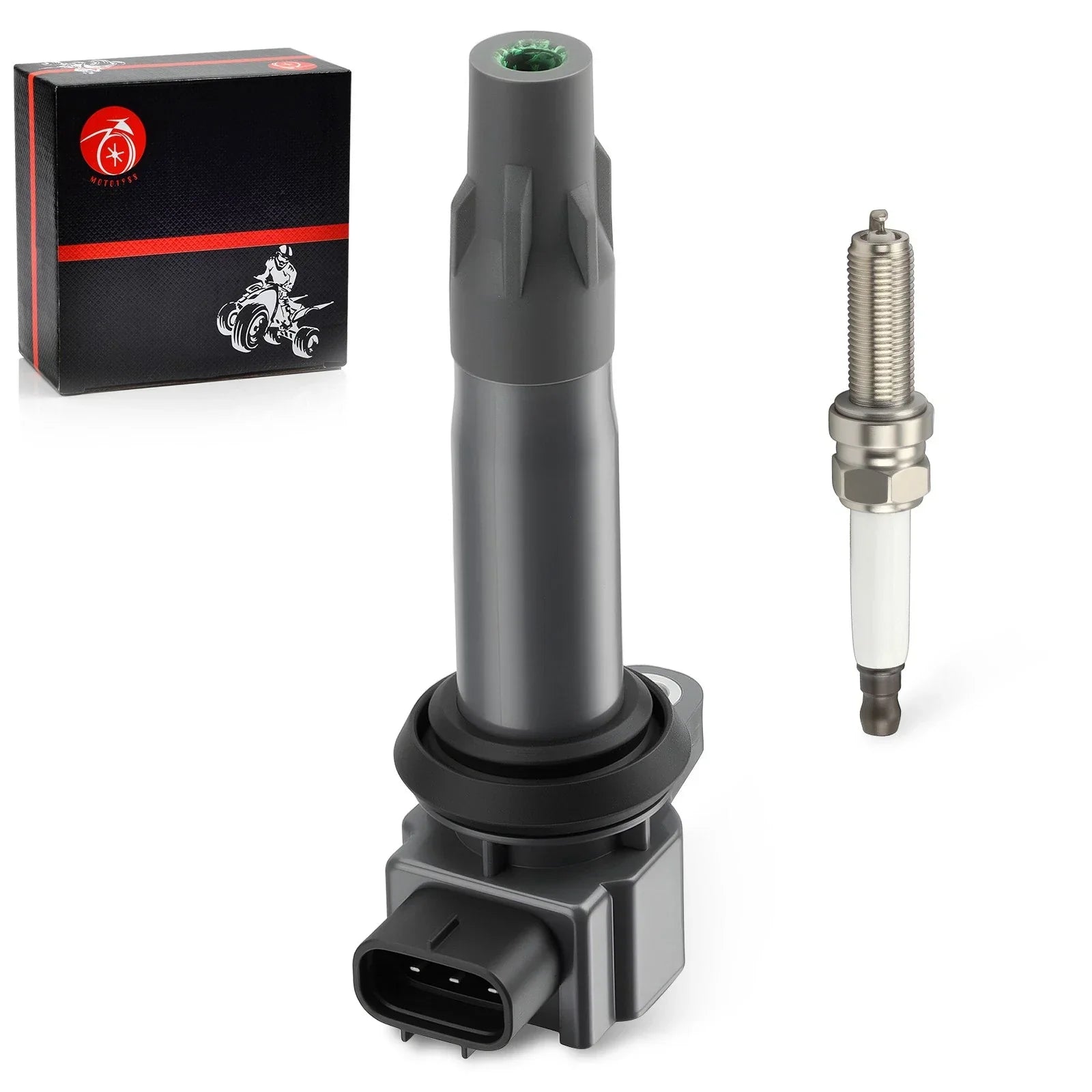 Ignition Stick Coil & Iridium Spark Plug for Can-Am Commander 700 (2010-2024)