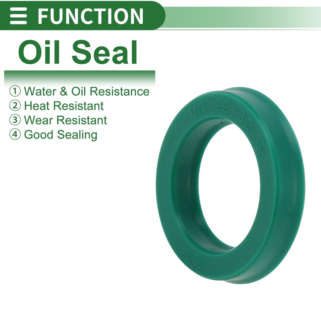 Set of 5 Oil Seal Ring 22x32x6mm for Rotary Shaft (High Pressure)