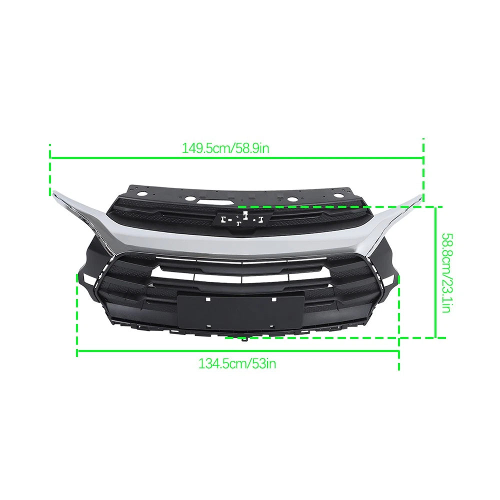 Front Upper Bumper Grille for Chevrolet Trailblazer (2021-2023)