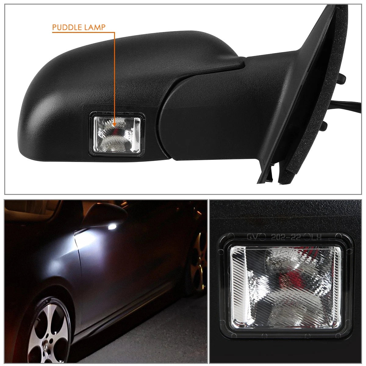 Power Heated Side Rear View Door Mirror for Ford Explorer (1998–2001)