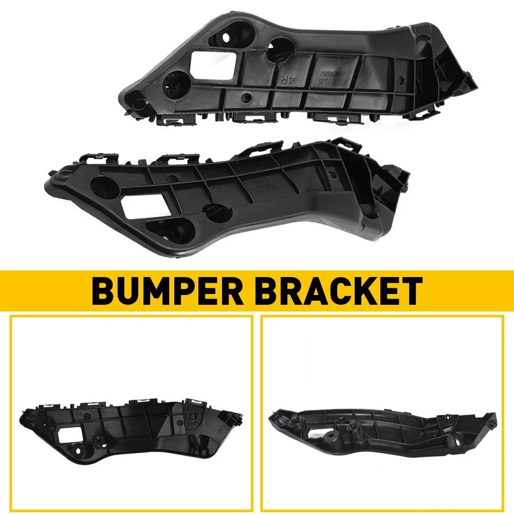 Set of 2 Front Bumper Brackets Retainers for Toyota RAV4 (2016–2018) PY