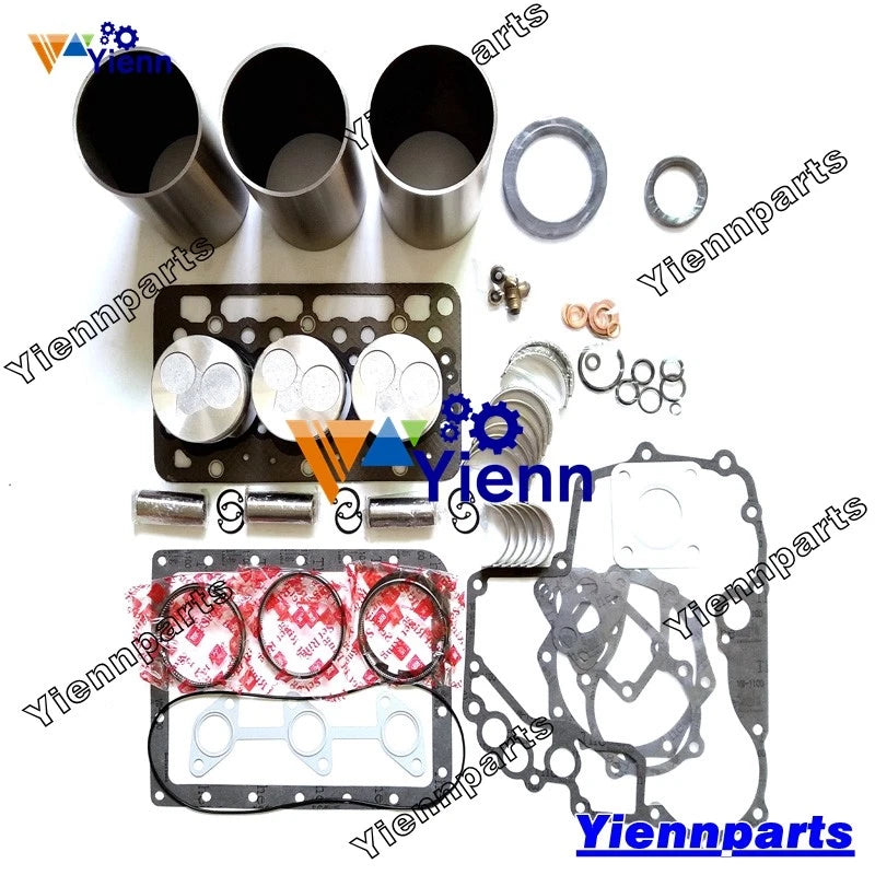 Crankshaft Overhaul Rebuild Kit D722EBH D722 for Kubota K008 Excavator (–)