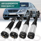 2 Pairs Air Suspension Struts for Mercedes W220 S320 S430 S500 S600 (1999–2006)