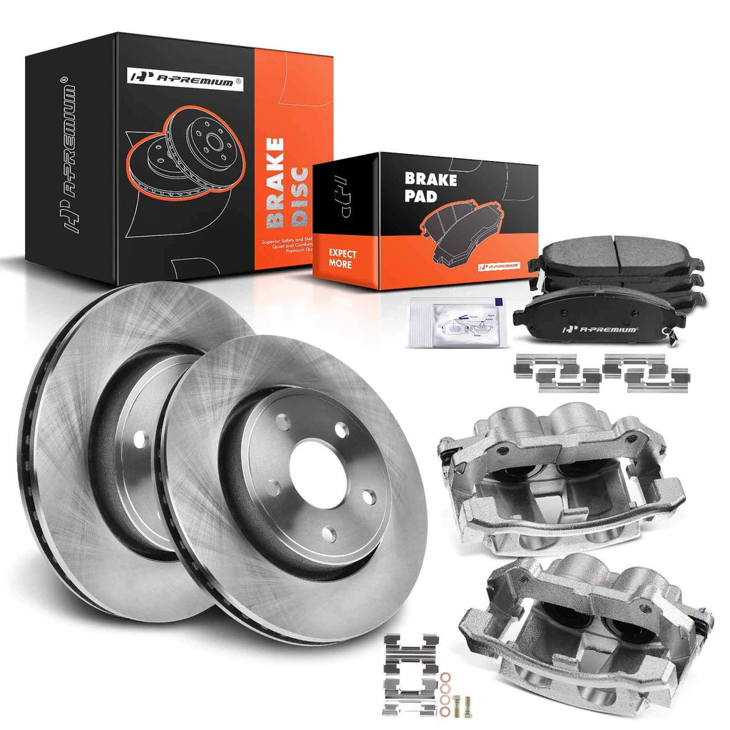 Disc Brake Rotor & Pad Set for Jeep Grand Cherokee Commander (2005–2010)