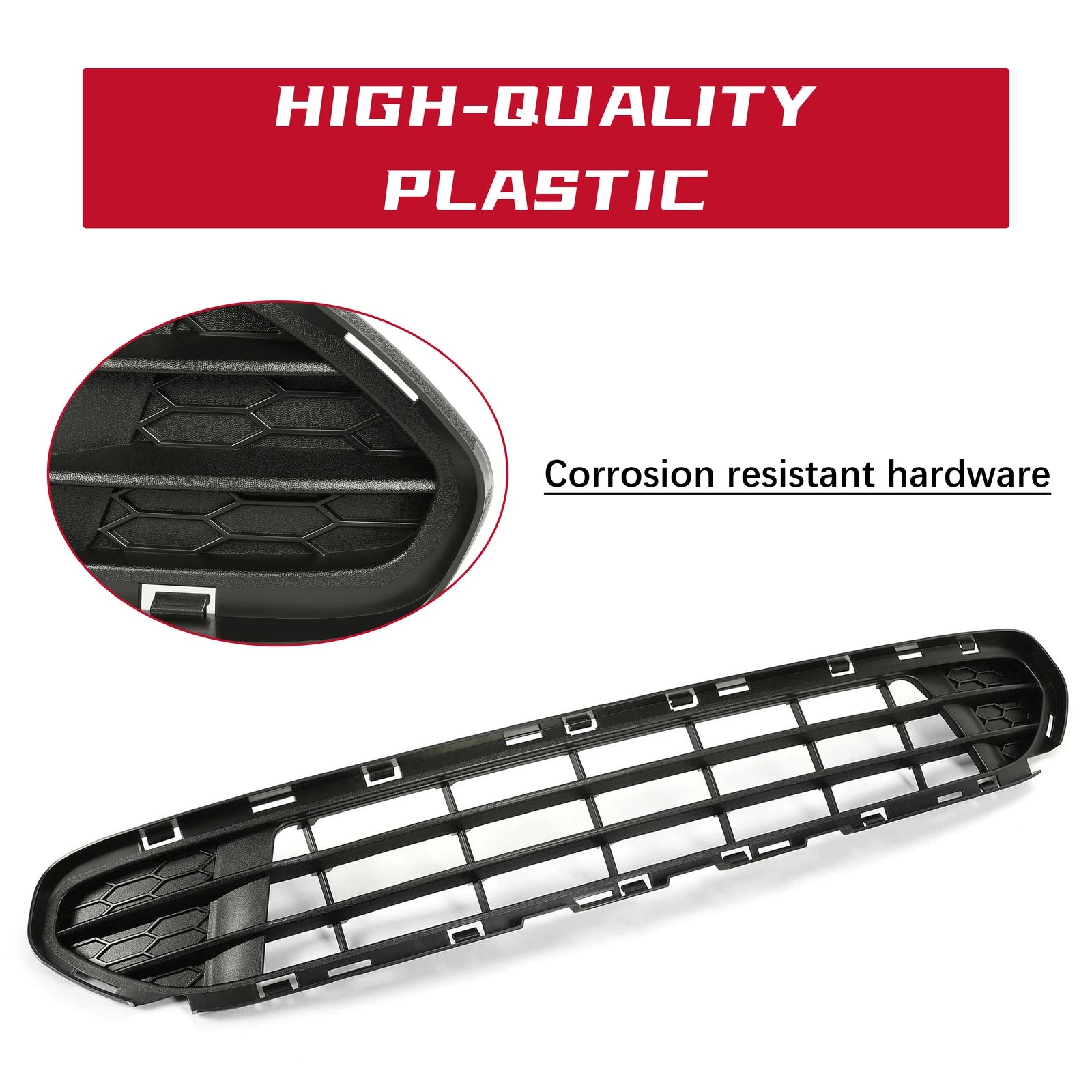 Front Bumper Lower Mesh Grille for Ford Fusion (2010-2012)
