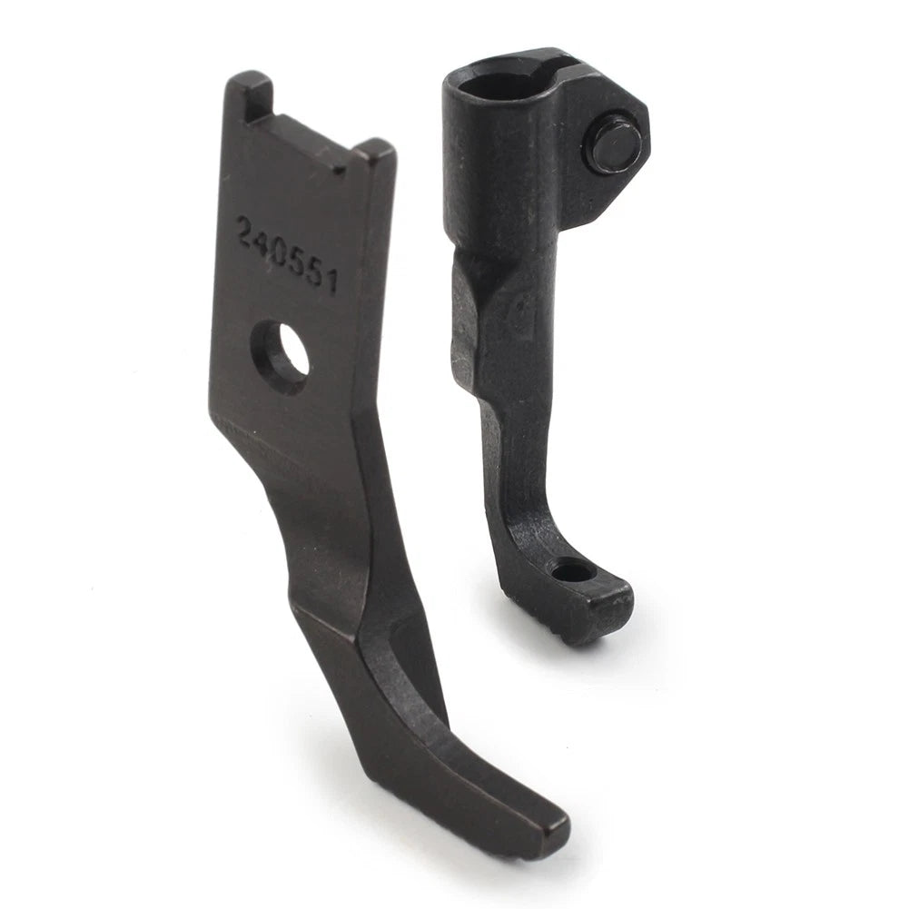 Left Toe Zipper Walking Foot for Juki DNU241 1541 LU-562 563 Singer 111W 211W