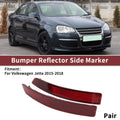 1 Pair Rear Bumper Reflectors No.5C6945106B for Volkswagen Jetta (2015–2018)