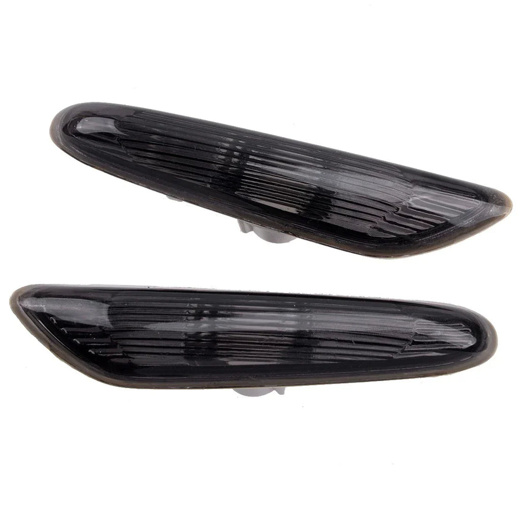 2 x Smoke Fender Side Turn Signal Indicators for BMW 128i (2008-2013)