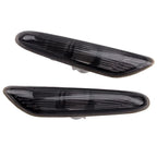 2 x Smoke Fender Side Turn Signal Indicators for BMW 128i (2008-2013)