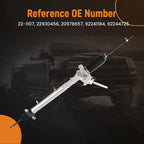 Power Steering Rack and Pinion for Chevy Camaro V6 3.6L (2010–2015) 20978657