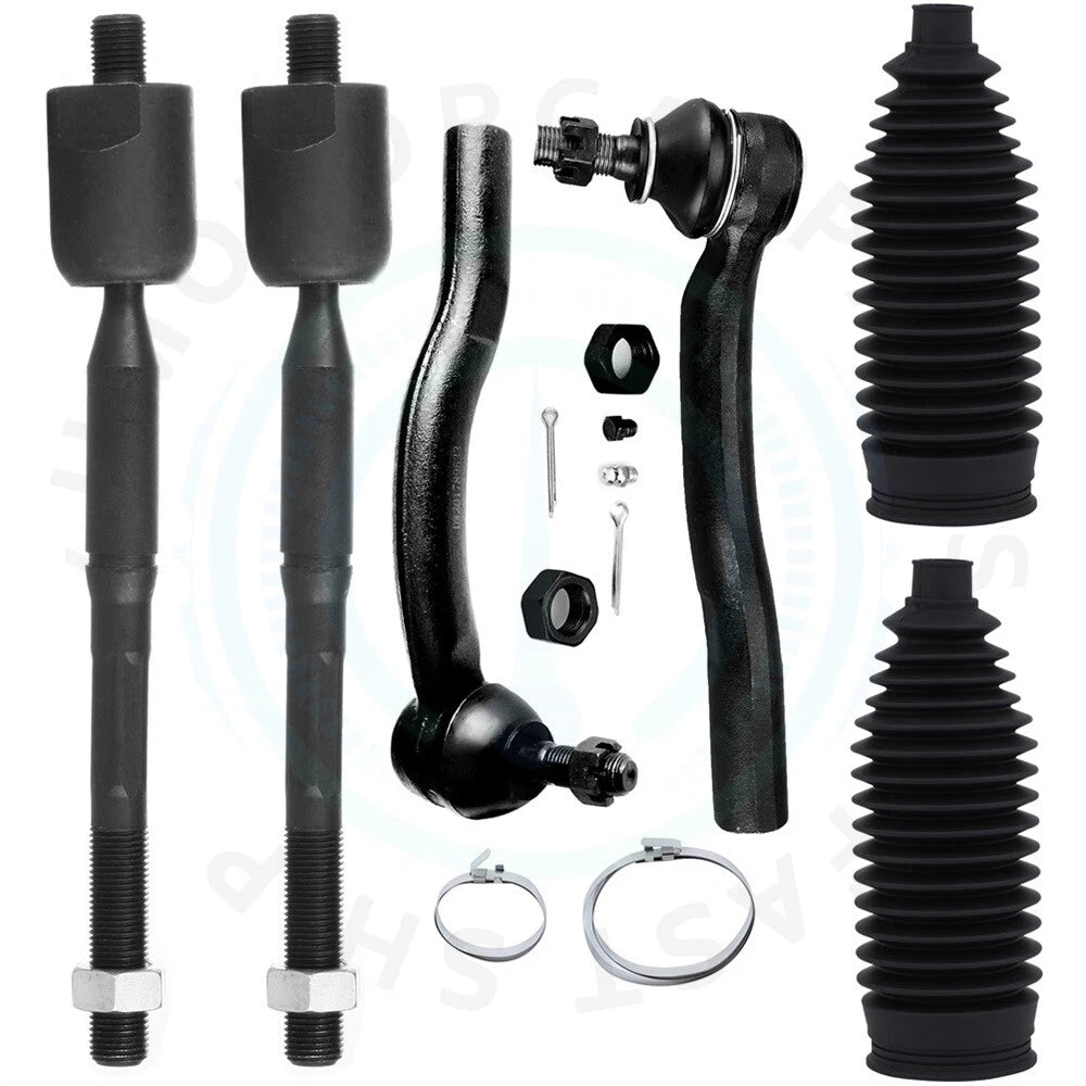 Set of 6 Tie Rod Ends for Lexus ES300 Toyota Camry (2002–2003)