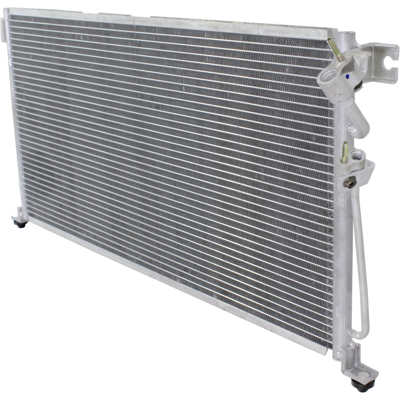 A/C Condenser for Mitsubishi Lancer (2002–2007) with Receiver Drier Aluminum
