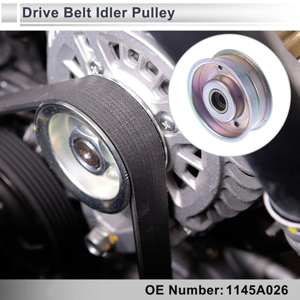 Drive Belt Idler Pulley for Mitsubishi Outlander (2007–2020) No. 1145A026