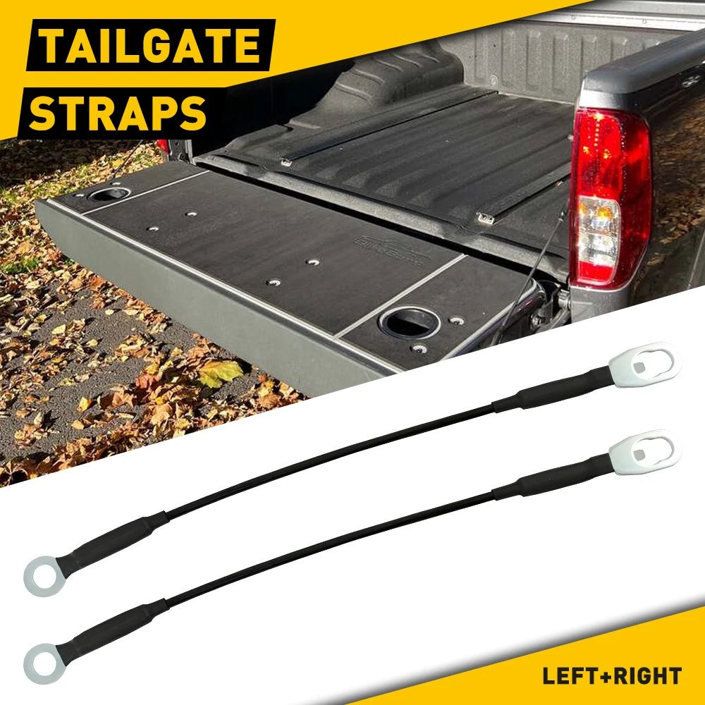 Set of 2 Rear Tailgate Cables for Nissan Frontier (1998–2004)