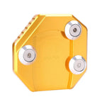 Kickstand Side Stand Plate Pad for Suzuki GSR750 GSXS1000F 2011-16 Gold