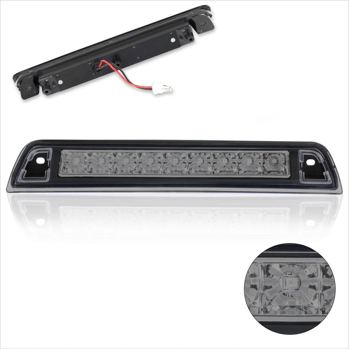 Full LED 3rd Tail Brake Light for Honda Ridgeline (2006–2014) Smoked