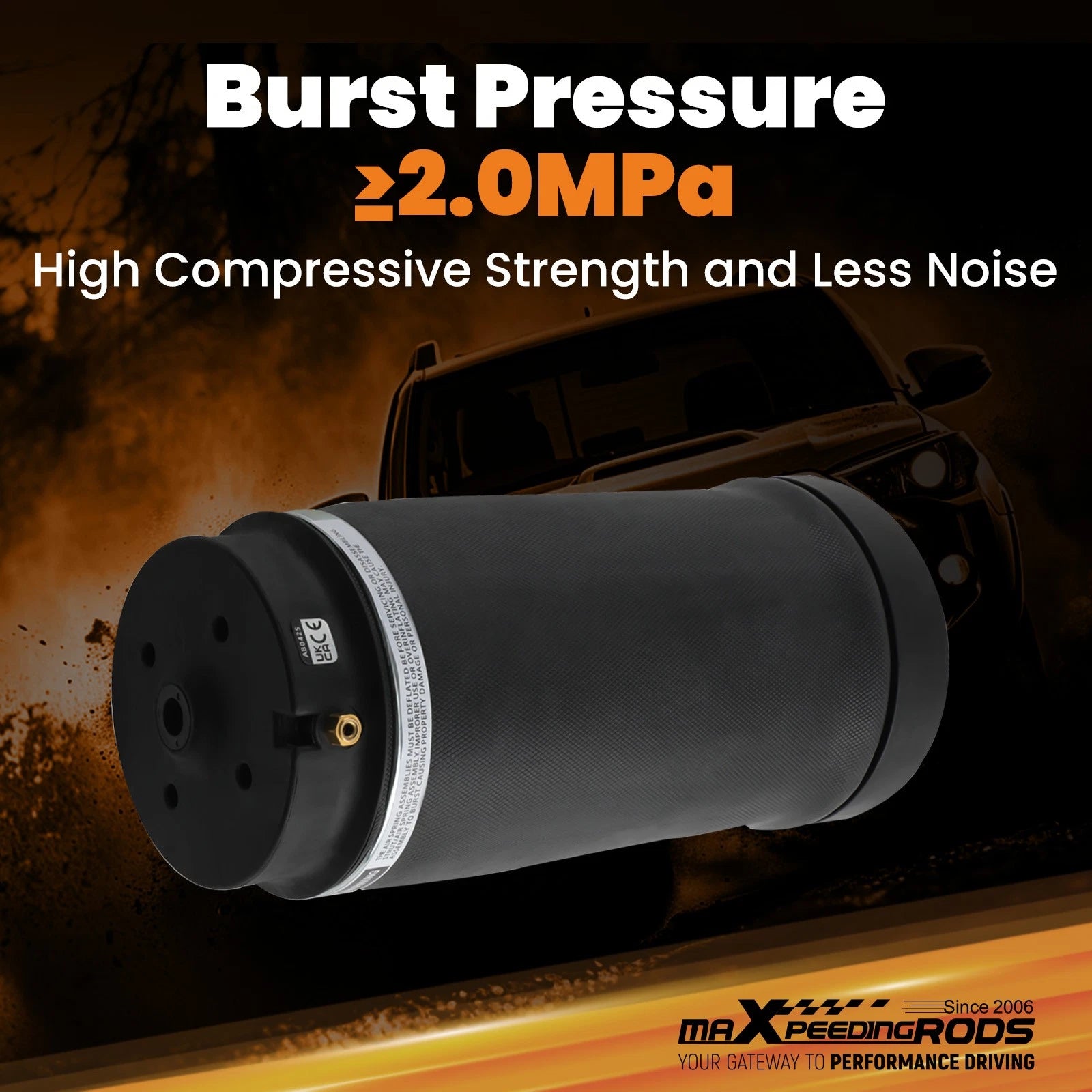 Rear Air Suspension Shock Absorber Bag for Mercedes-Benz R320 (2006–2010)