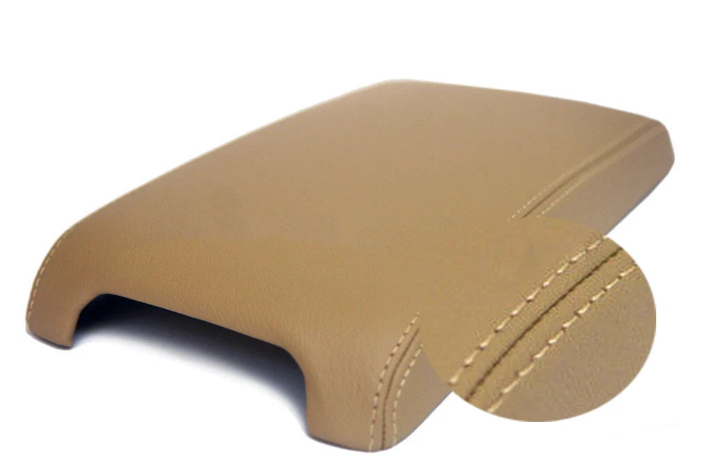 Center Console Armrest Cover for Toyota Camry (2012–2017) Beige Leather