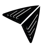 Rear Window Louvers Cover for Audi Q3 F3 Sportback (2019-2024) Black
