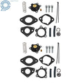 2 Pack Carburetor Accelerator Pump Repair Kit for Kohler LV675 CV25 CV730 CV740