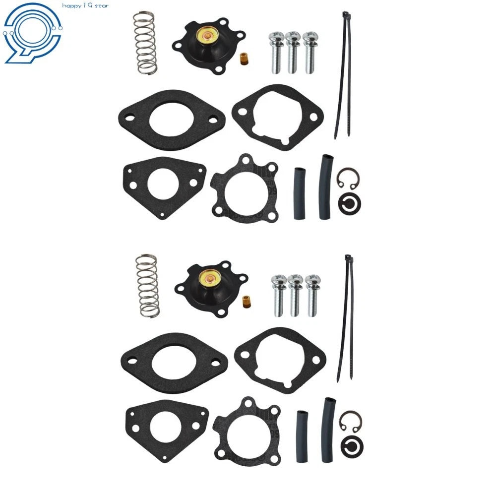 2 Pack Carburetor Accelerator Pump Repair Kit for Kohler LV675 CV25 CV730 CV740