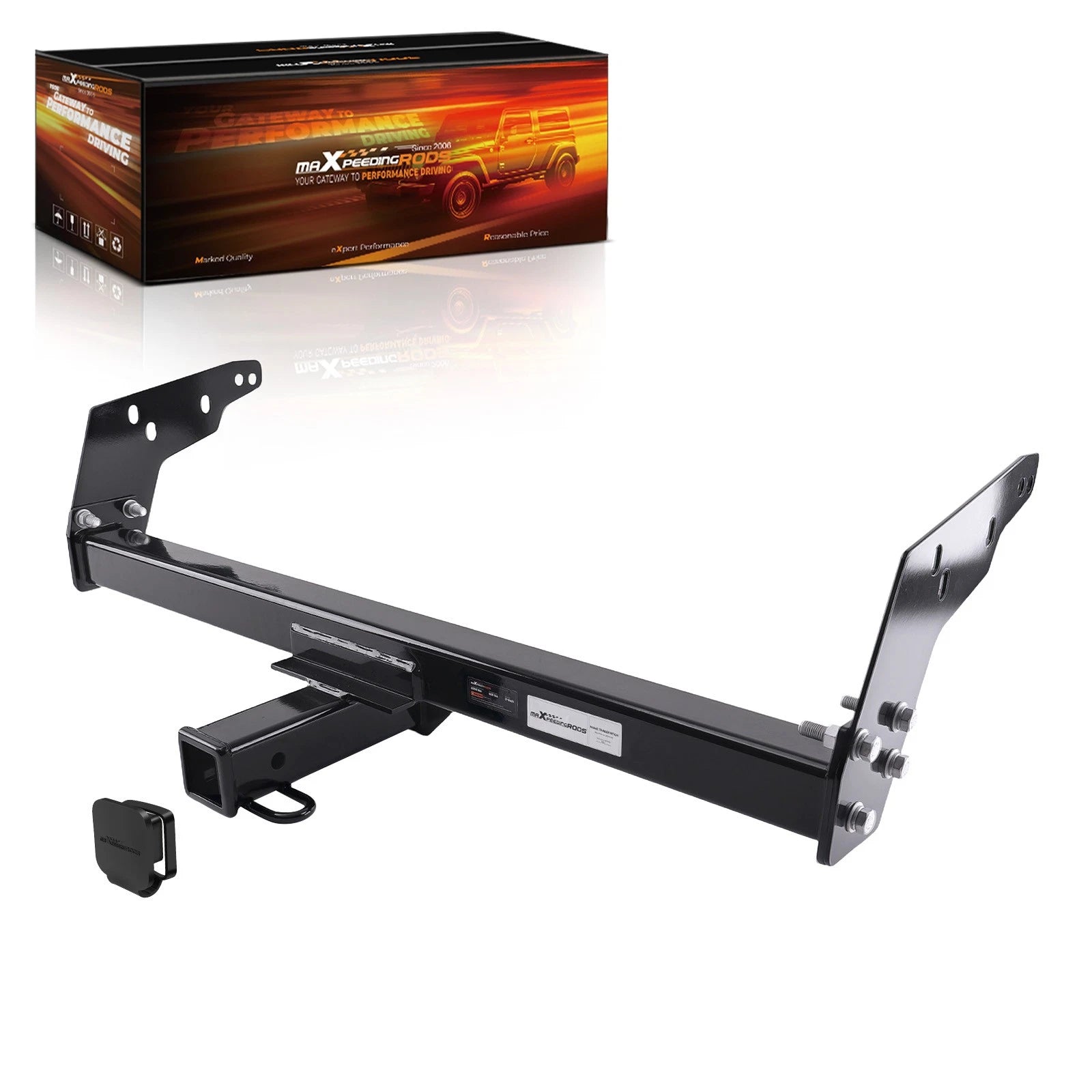 Bolt-On Trailer Hitch for Chevrolet S10/GMC Sonoma (1994–2004) Class 3 2in Receiver
