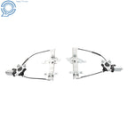 Set of 2 Rear Left+Right Power Window Regulators w/ Motor for Chevrolet Impala (2000–2005)