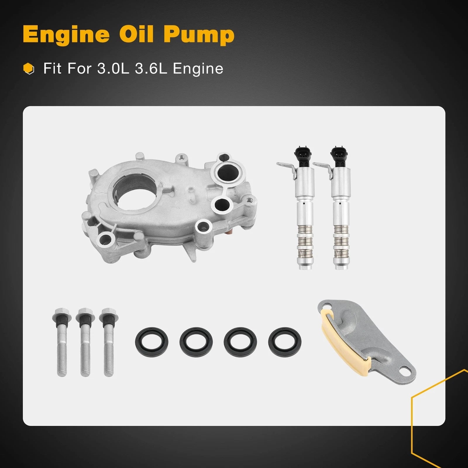 Timing Chain & Water Pump Kit for Chevy Colorado Camaro GMC Acadia (2007–2015) 9-0753