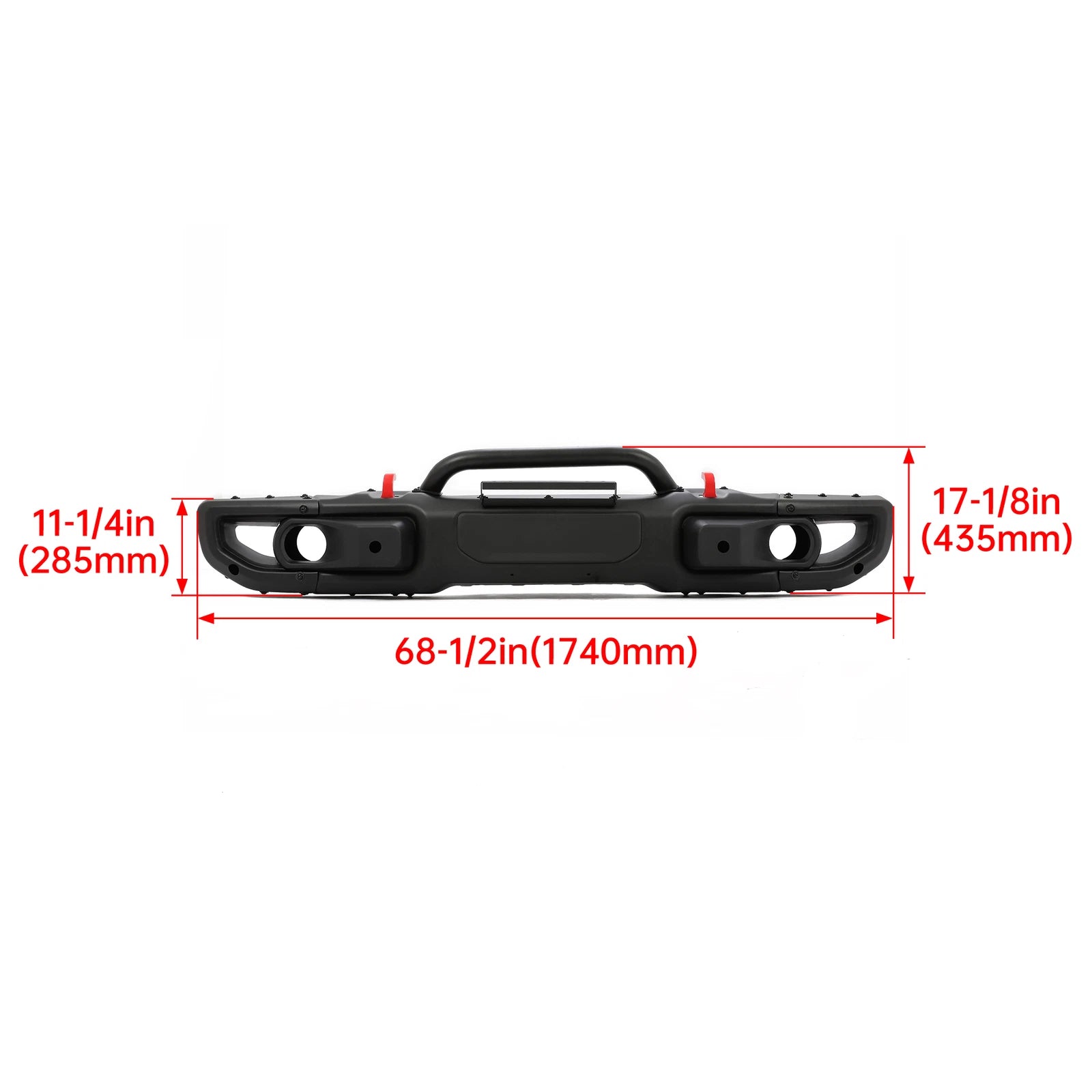 Steel Front Bumper Kit for Wrangler JL Rubicon / Gladiator (2018–2024)