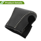 Car Gear Shift Knob Cover for Lexus ES300h 2018-2023 Black Carbon Fiber