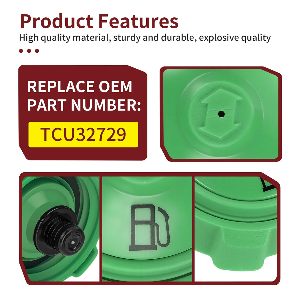 Diesel Fuel Cap for John Deere Compact Utility Tractors