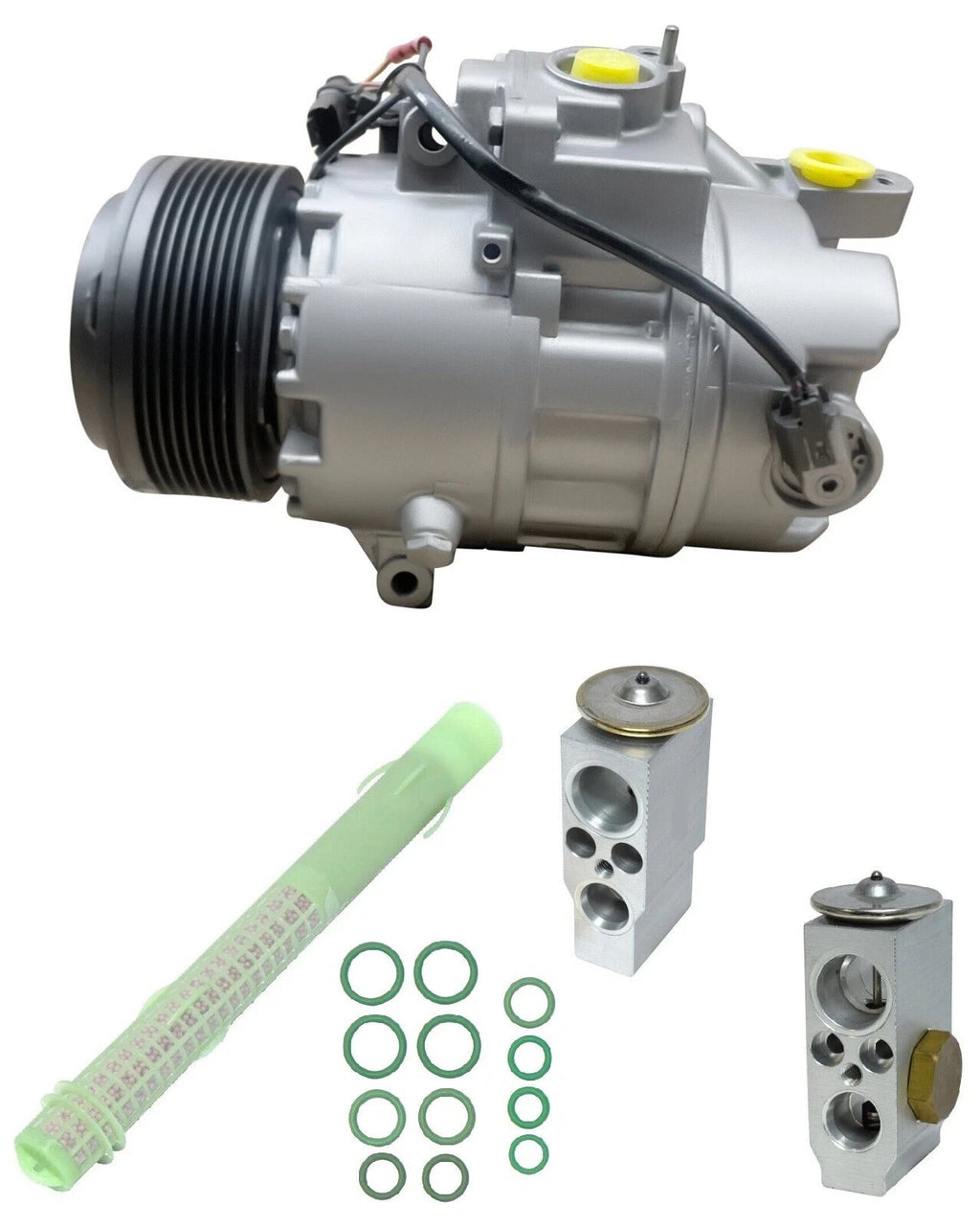 A C Compressor Kit Replacement for BMW 740Li 3.0L Turbo (2011–2015)