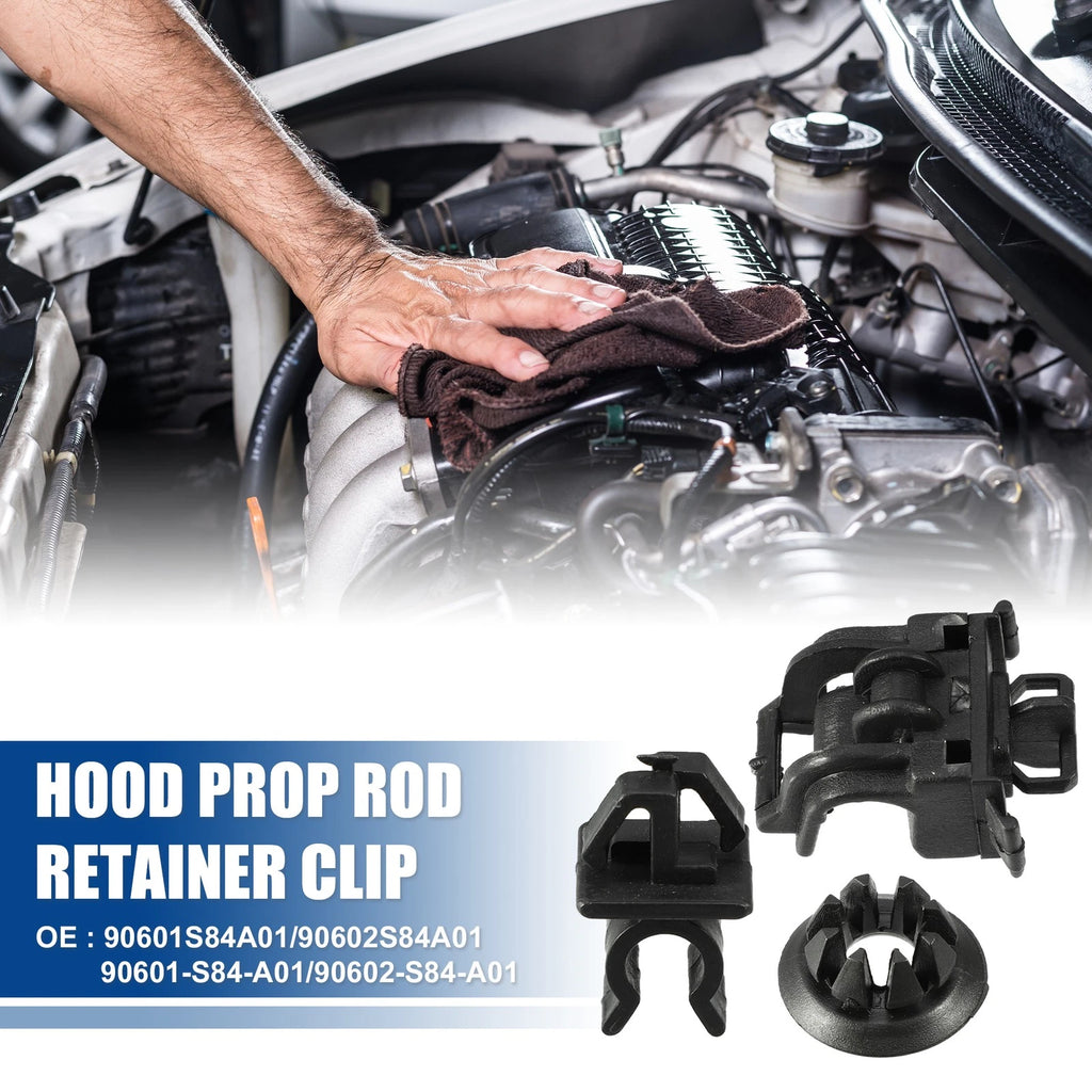 Set of 2 Hood Prop Rod Holders for Honda Prelude (1992–2001) No. 90601S84A01