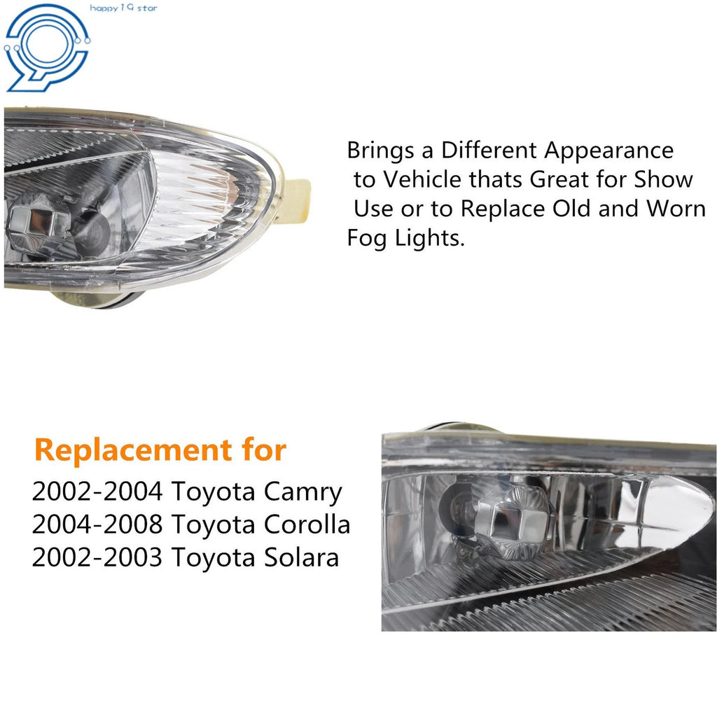 Set Fog Light Kit for Toyota Corolla (2005-2008)