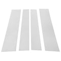 Set of 4 Door Pillar Window Trim for Toyota Tundra (2007–2013) Chrome