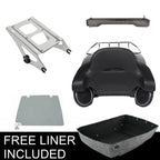 Trunk Backrest Rack Tail Light for Harley Touring (2014–2023)