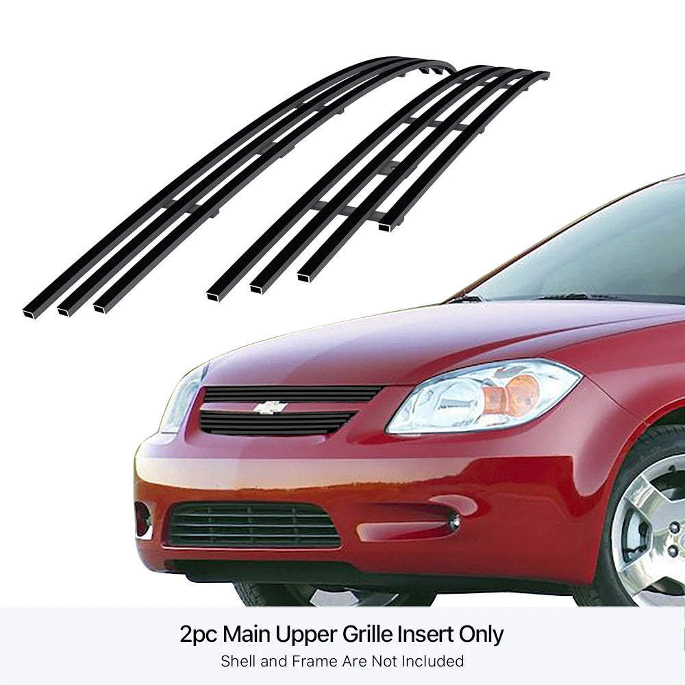 Stainless Black Billet Grille Insert for Chevy Cobalt (2005-2010)