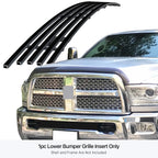 Tow Hook Grille Insert for Ram 2500/3500 (2010-2018) Black Billet