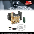 Pressure Washer Pump for 4400 PSI Power Washer (4 GPM, 1" Shaft)