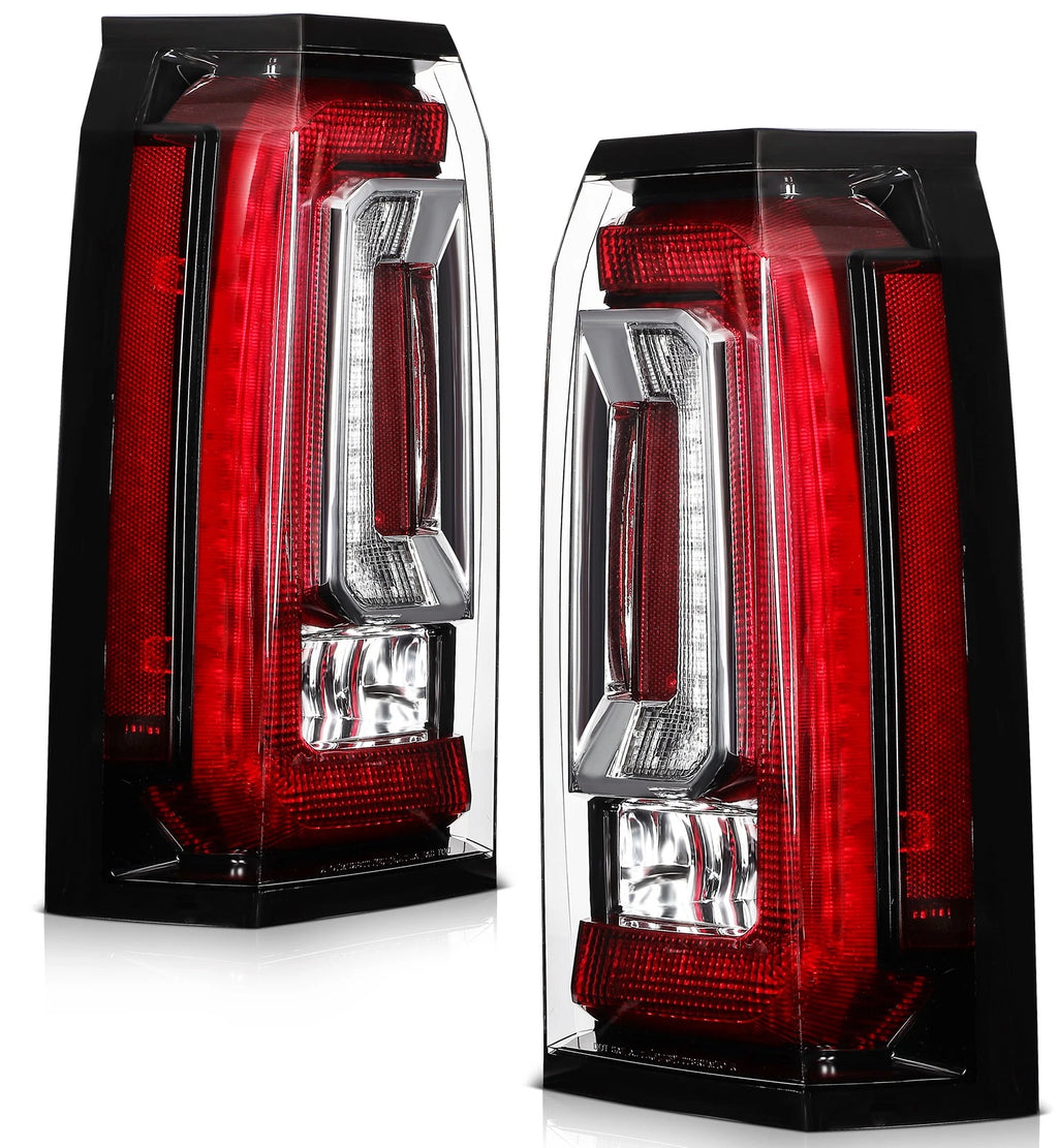 LED Tail Lights Assembly Pair for GMC Yukon/Yukon XL (2015–2020)