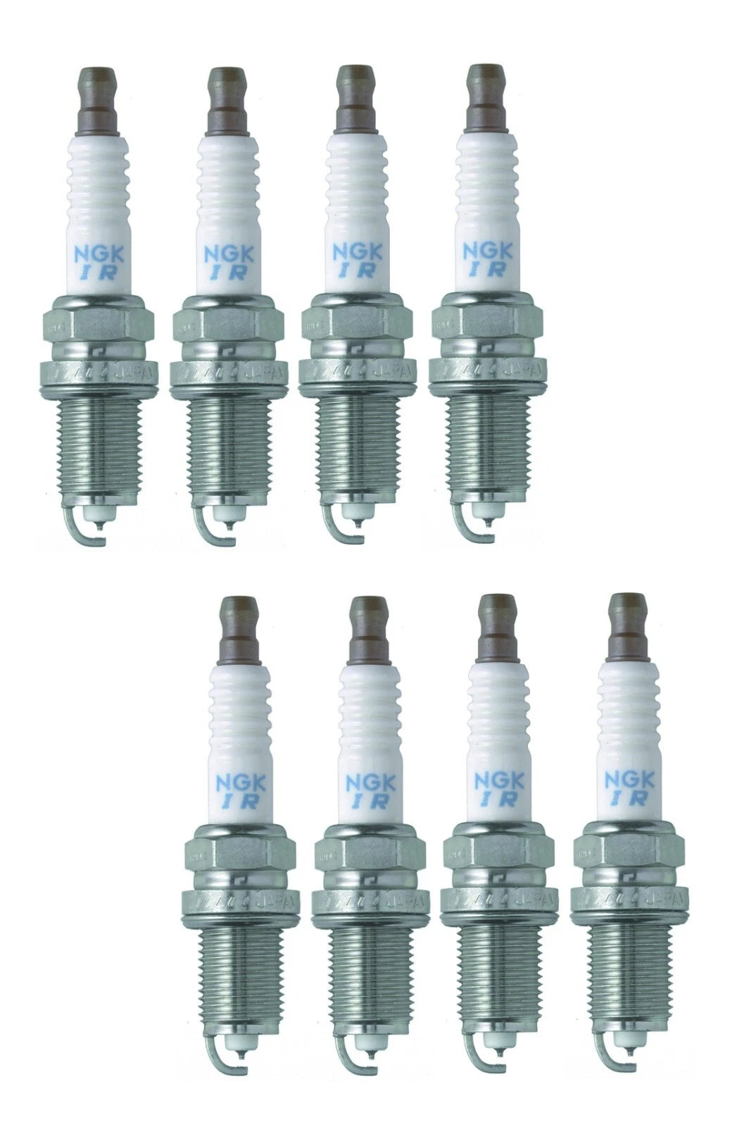 Set of 8 NGK Laser Iridium Spark Plugs for Hyundai Kia V6 (Standard Asp)