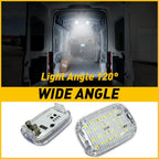 LED Interior Ceiling Roof Lamp for Ford Transit 150/250/350/350 HD (2015–2024)