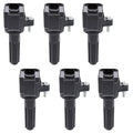 Set of 6 Denso COP Ignition Coils for Rainier Trailblazer Envoy 9-7x (2002–2009)