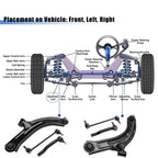 6X Front Lower Control Arms & Tie Rods for Nissan Cube (2009–2014)